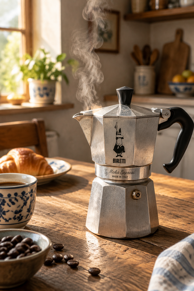 Cafetière italienne : pourquoi elle brûle le café, et comment l'en empêcher